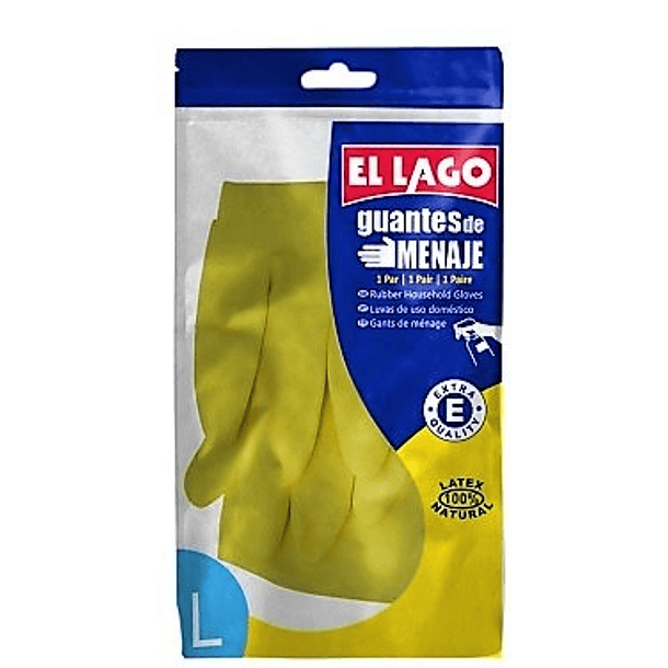 Luvas látex ( EL LAGO)