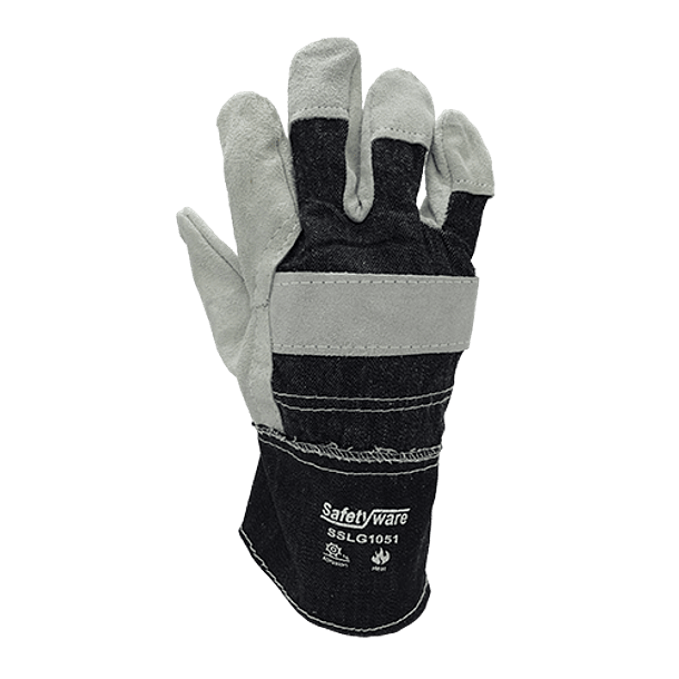 2234- Semi Vaca Luvas de couro divididas 