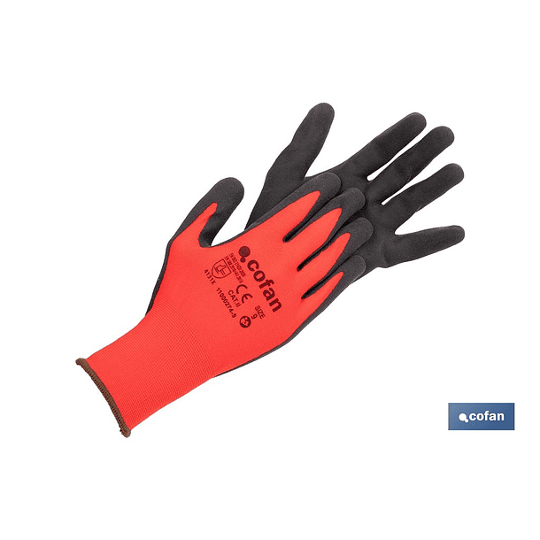 1202- Luva Coated Areia Cofan