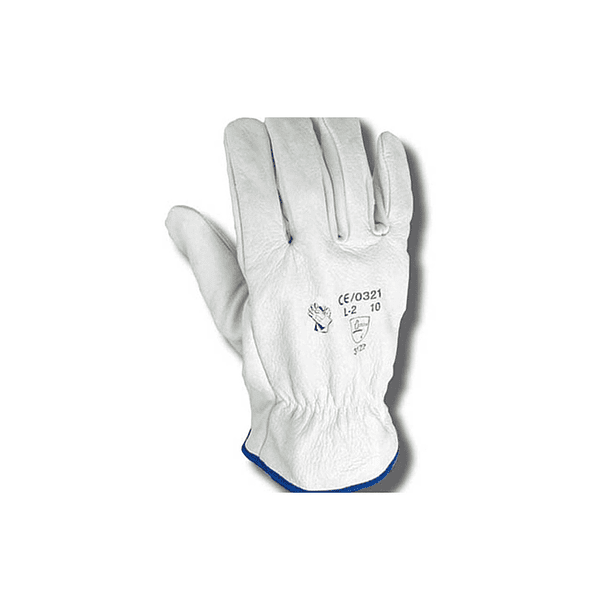 2887- Luva Em Pele Genuína