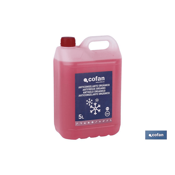 2636- Anticongelante Orgânico 5L Cofan