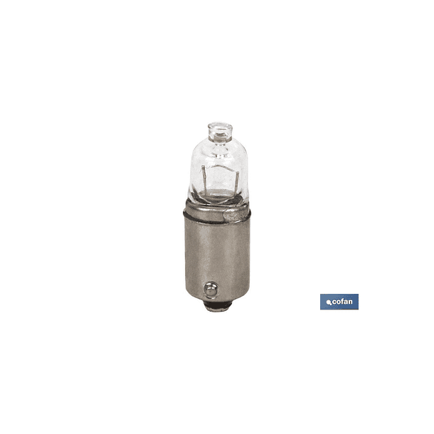 1642- Lâmpada Auto Halogéneo Mini H-6w 12 v BAx9s  1