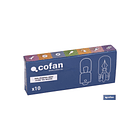 1642- Lâmpada Auto Halogéneo Mini H-6w 12 v BAx9s  2