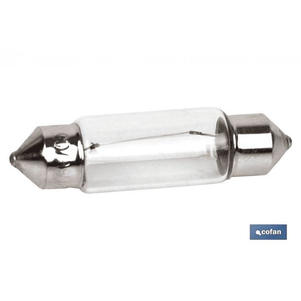 1649- Lâmpada para Automóvel Plafonier C5W 12V COFAN 1