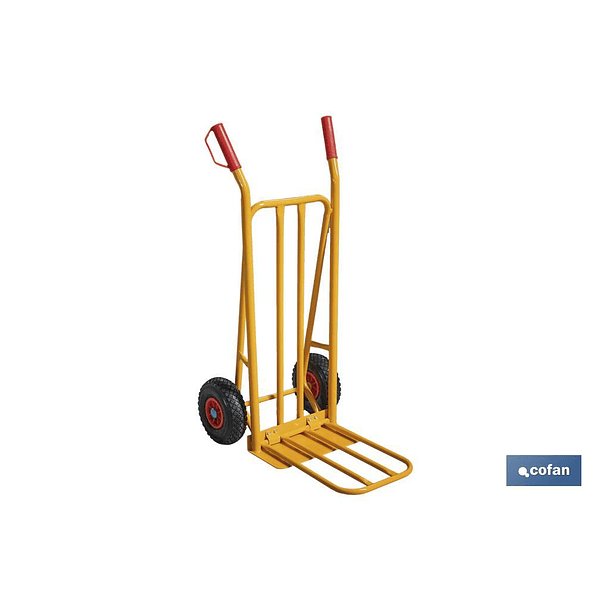 3269- Carro De Transporte c/ Pá Larga e Dobrável Cofan