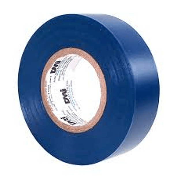 0262- Fita isolante PVC 19mmx 10m Azul