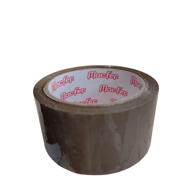 2661- Fita cola castanha MacFer 50mmx50m