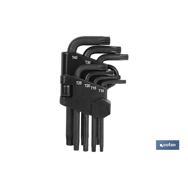 2821- Kit chaves sextavadas COFAN 7PCS
