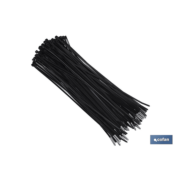 3392- Abraçadeira Poliamida 6.6 COFAN 7,6x370mm 10 unidades