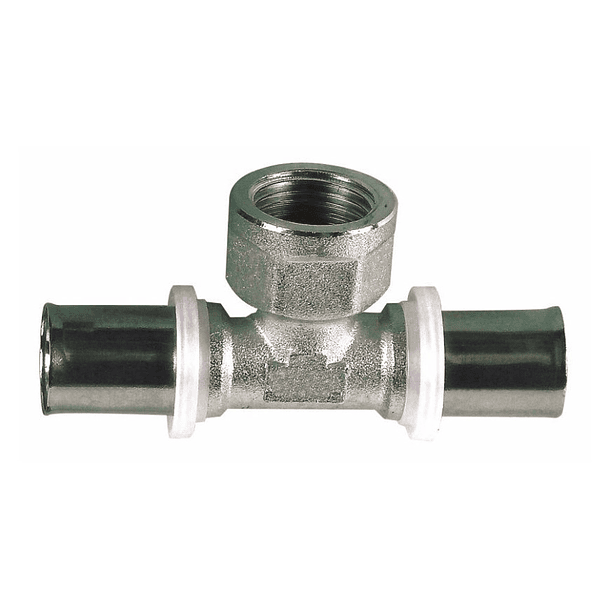 3723- Multicamada "T" 16x1/2" Fêmea x 16mm