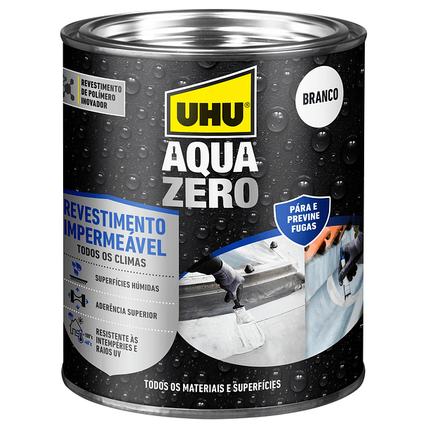1116- Aqua zero UHU Branco