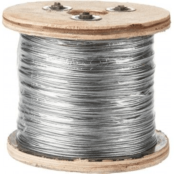 0437- Cabo de aço galvanizado 2/3mm