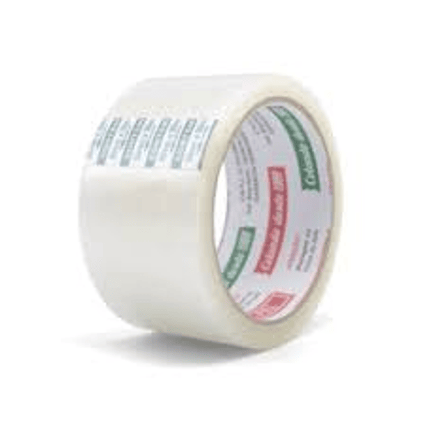 4051- Fita embalagem transparente 50mm x 50 m