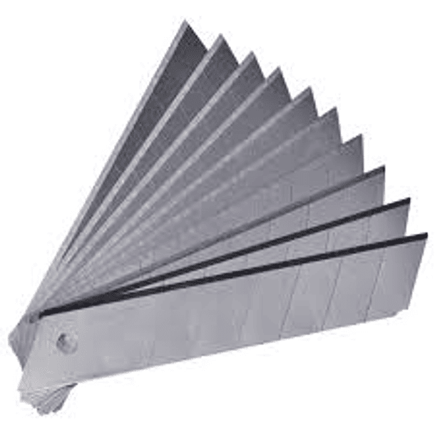 4055- Pack 10 lâminas x- acto 18 mm