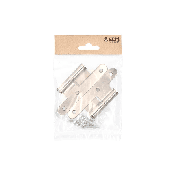 1967- Blister Dobradiças EDM  Esquerda 100x58mm