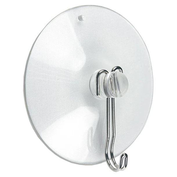 4124- Ventosa com gancho de plástico 30 mm