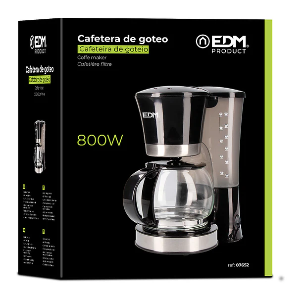 4188- Máquina café de filtro EDM 800W