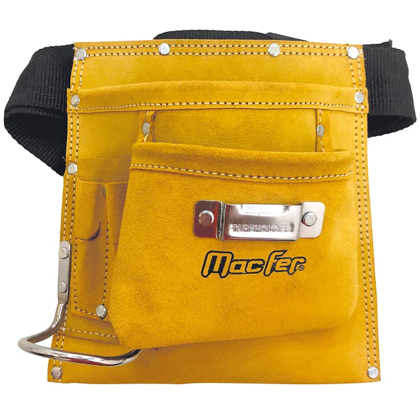 3833- Bolsa em Pele Carpinteiro MACFER 7 divisões
