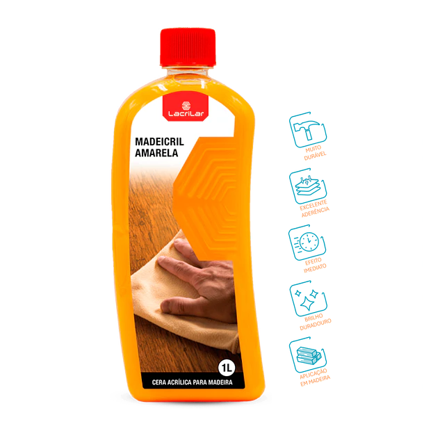 4226- Madeicril amarela lacrilar