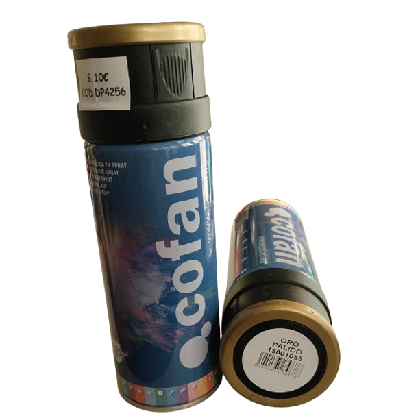 4256- Spray acrílico ouro palido