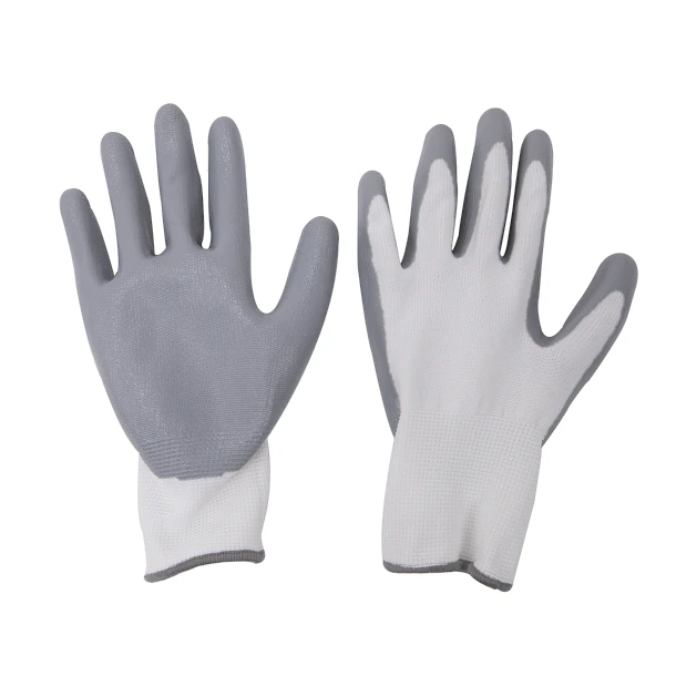 4314- Luvas ANTI deslizantes cinzas N 9 L
