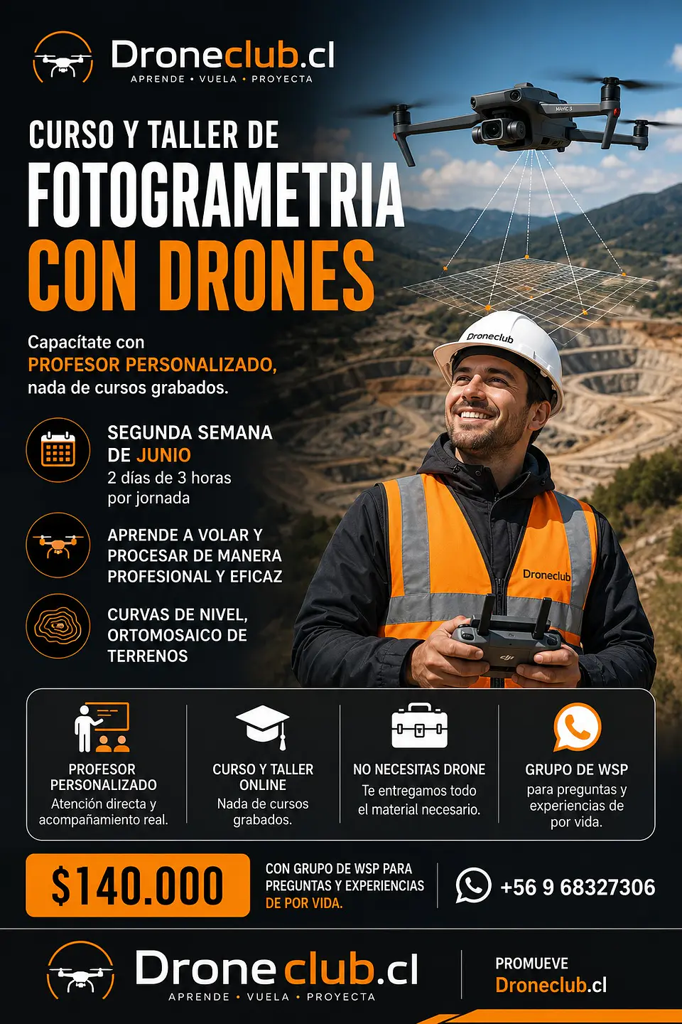 Curso y Taller de Fotogrametria con Drones 1