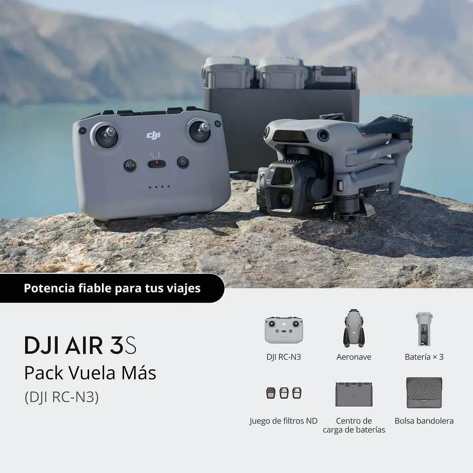 DJI Air 3S Fly More Combo (DJI RC-N3) 1
