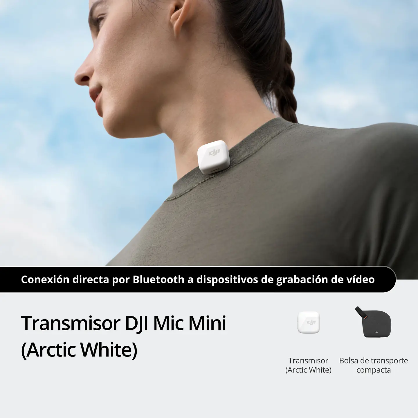 DJI Mic Mini Transmitter (Arctic White) 1