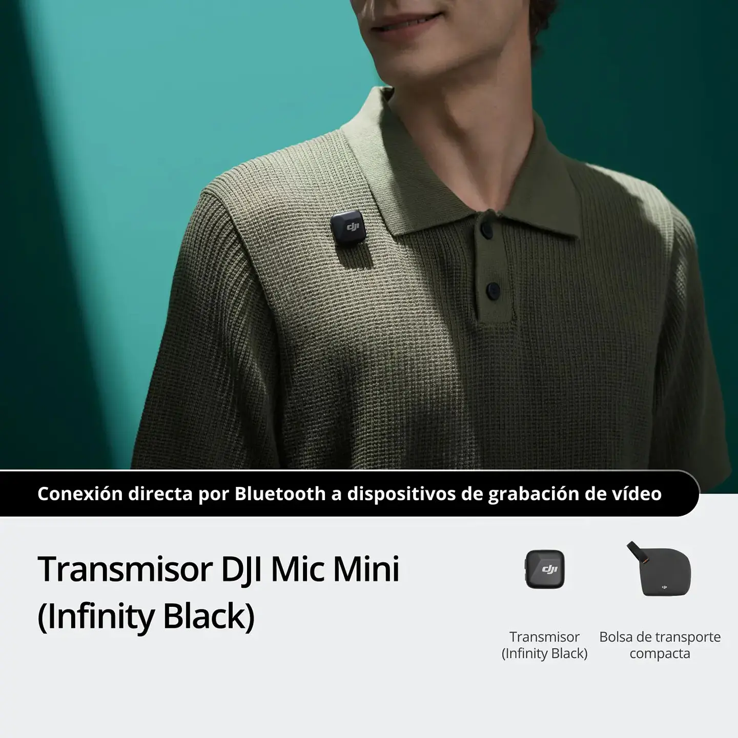 DJI Mic Mini Transmitter (Infinity Black) 1