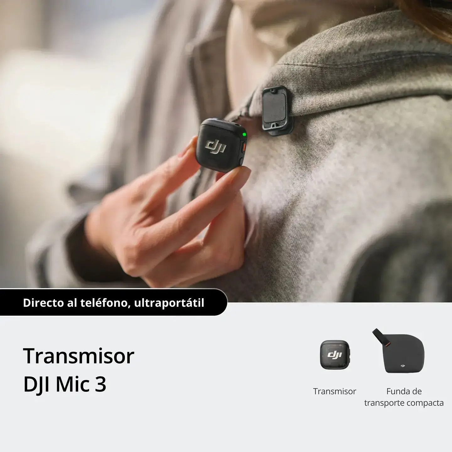 DJI Mic 3 Transmitter 1
