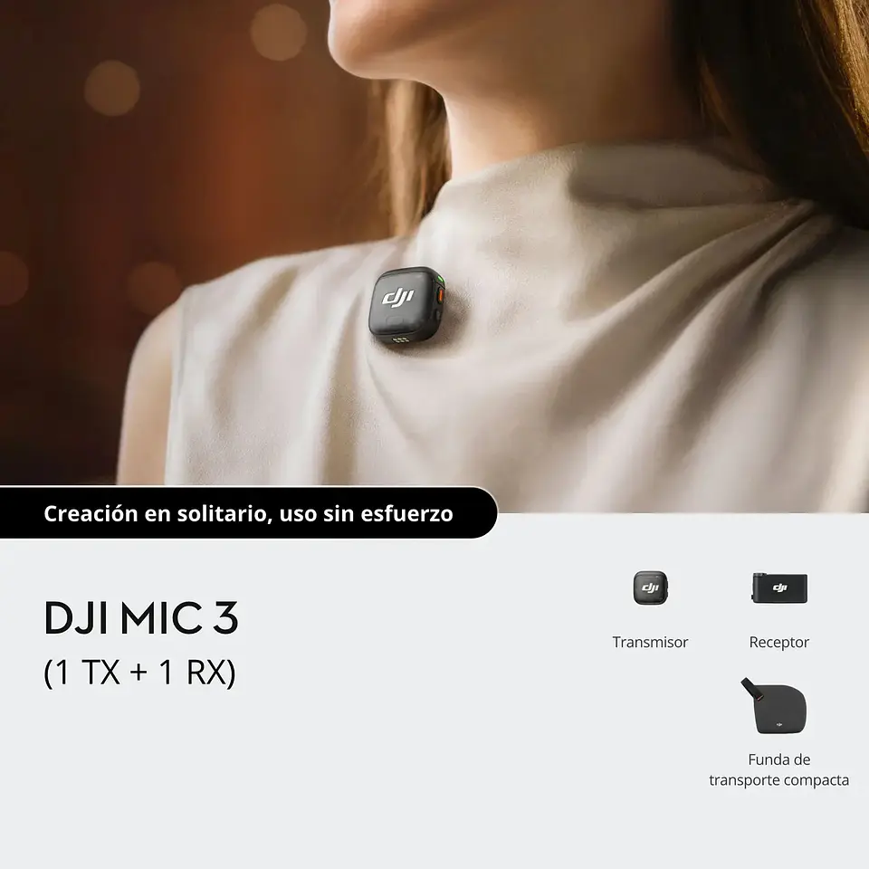 DJI Mic 3 (1 TX + 1 RX) 1