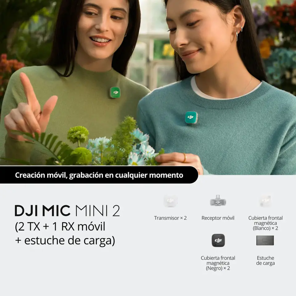 DJI Mic Mini 2 (2 TX + 1 RX + Charging Case) 2