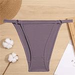 M-2XL Women Cotton Panties Sexy Low Waist Underwear Briefs Female Breathable Underpants Ladies Plus Size Intimates Lingerie 1Pc