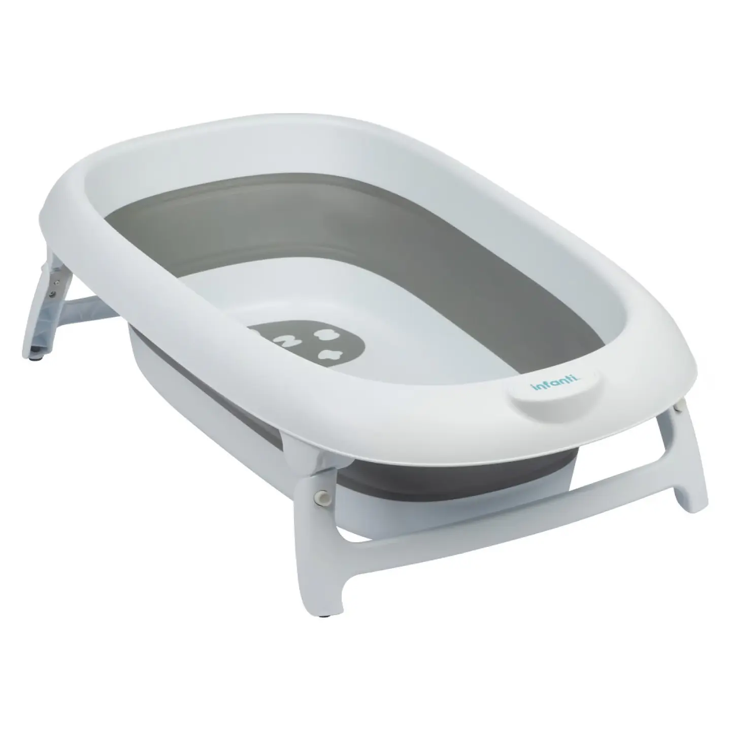 Tina Bañera Plegable Números Gris Infanti 1