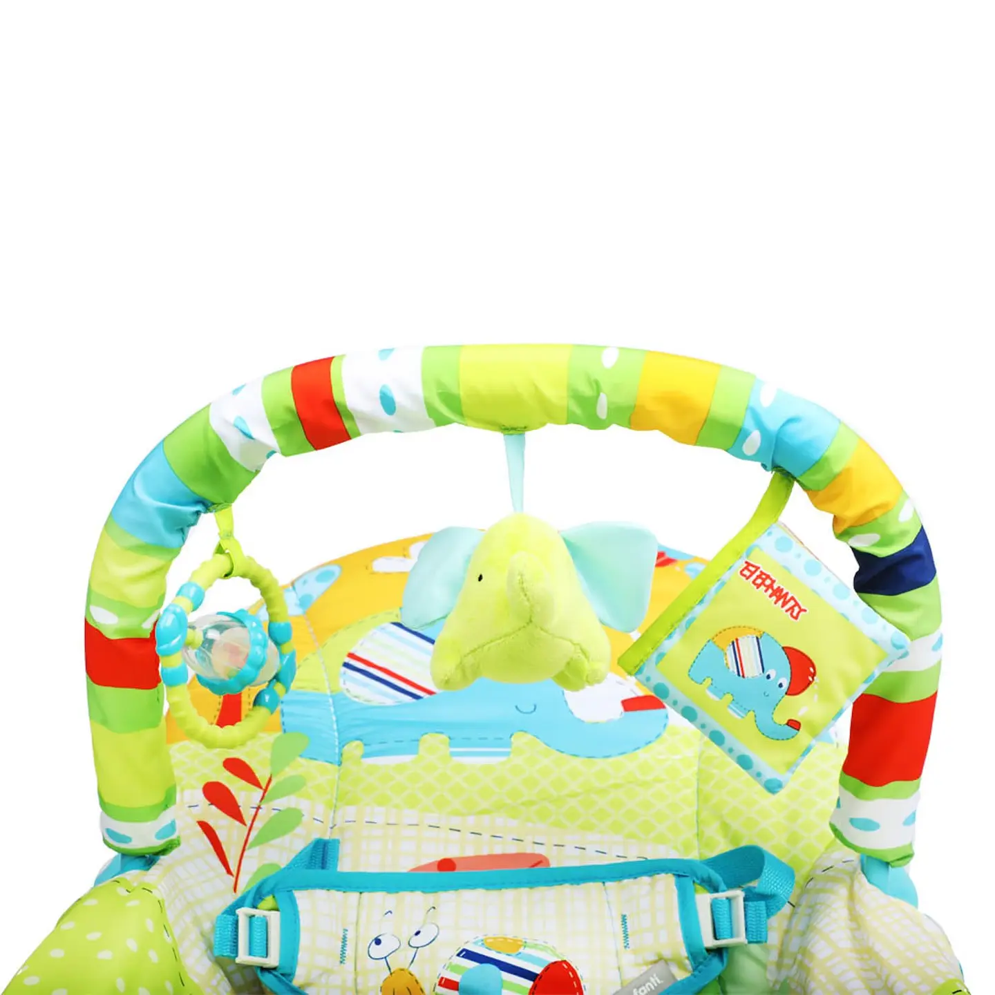 Silla Nido Mecedora Animalitos Verde Infanti 5
