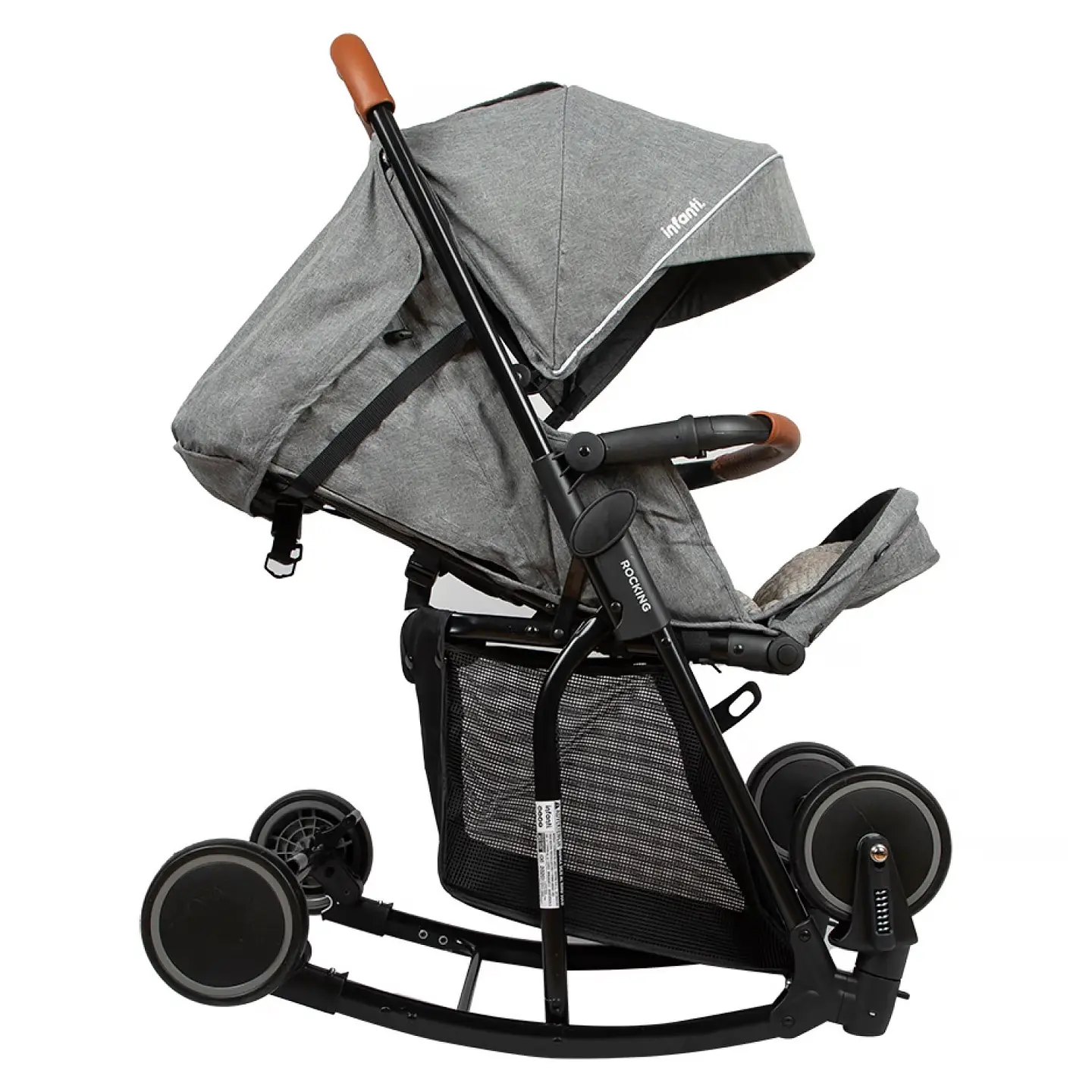 Coche Paseo Rocking Gray Infanti 6