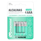 Pack 4 Pilas AAA Alcalinas Macrotel  - Miniatura 1