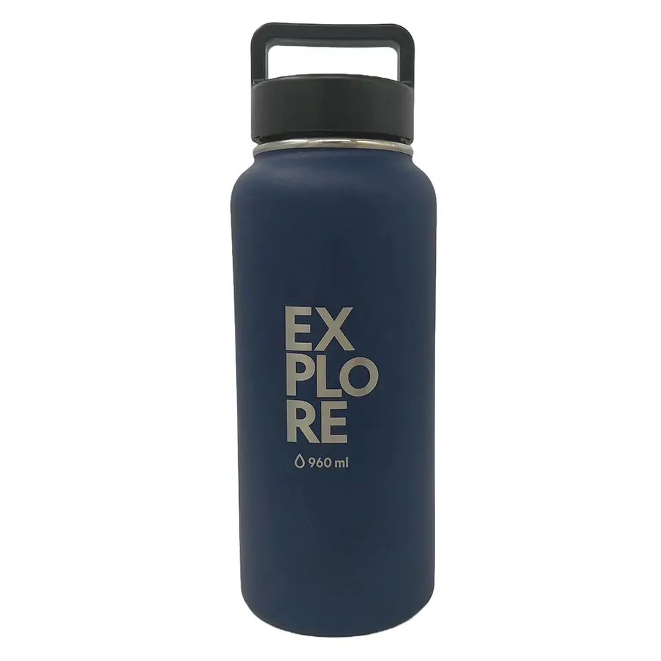 Botella Agua Termica Acero Inox. 960ML National Geographic 2