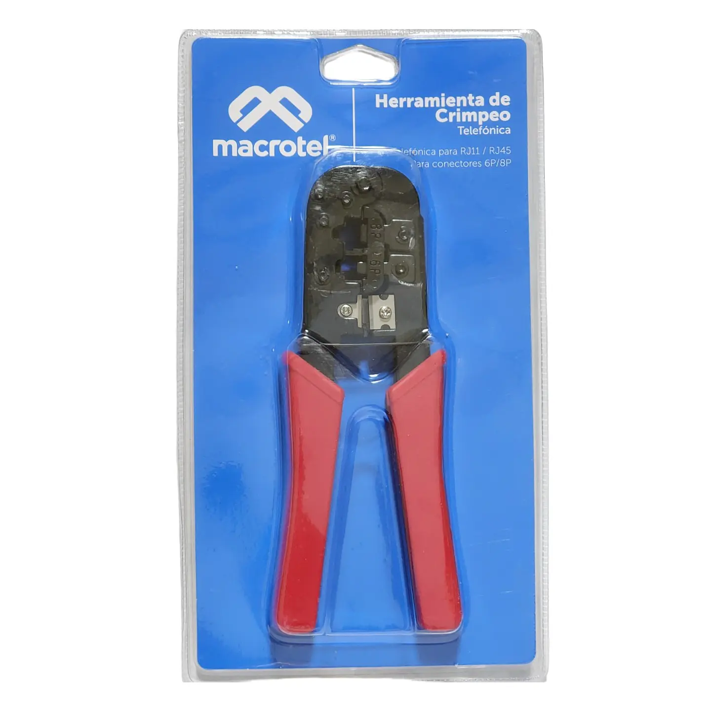 Herramienta Crimpeadora Macrotel Rj45 6P y 8P 4