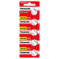 Pack 5 Pilas Panasonic Botón Litio Cr1216 3V - Miniatura 1