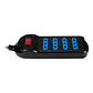 Alargador Eléctrico Philco XT30 3 Mts 4 Pos Negro - Miniatura 2