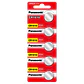 Pack 5 Pilas Panasonic Botón Litio Cr1616 3V - Miniatura 1