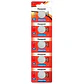 Pack 5 Pilas Panasonic Botón Litio Cr2016 3V - Miniatura 1