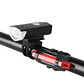 Set Luces de Bicicleta Led Recargable Frontal y Trasera 7188 - Miniatura 2