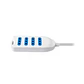 Alargador Eléctrico Philco 450B 5 Mts 4 Pos Blanco - Miniatura 3
