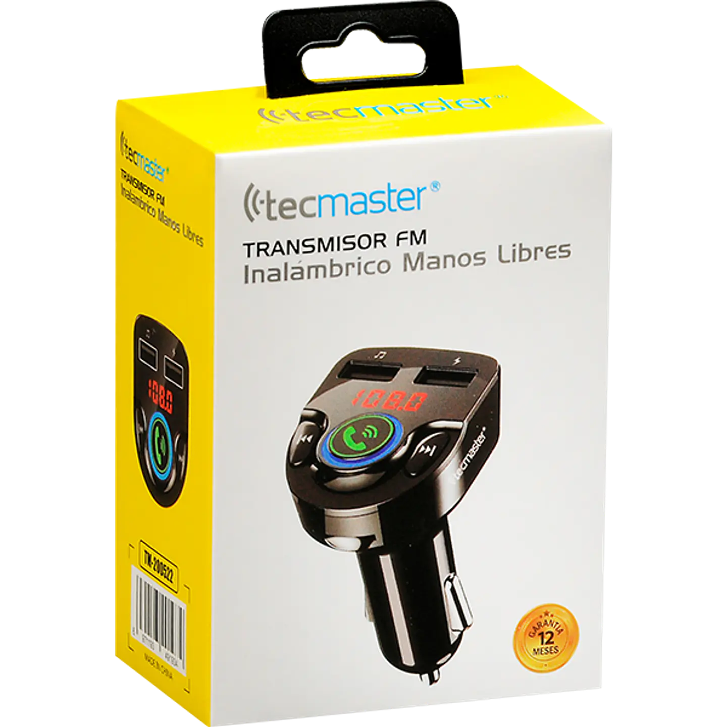Transmisor Fm Tecmaster Bluetooth 6