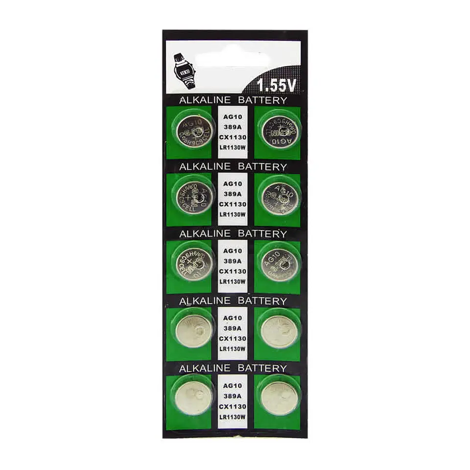 Pack 200 Pilas Ag10 Lr1130 Alkaline Battery 3