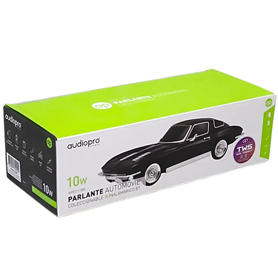 Parlante Diseño Automóvil C 1963 Audiopro BT AP02111BK 6