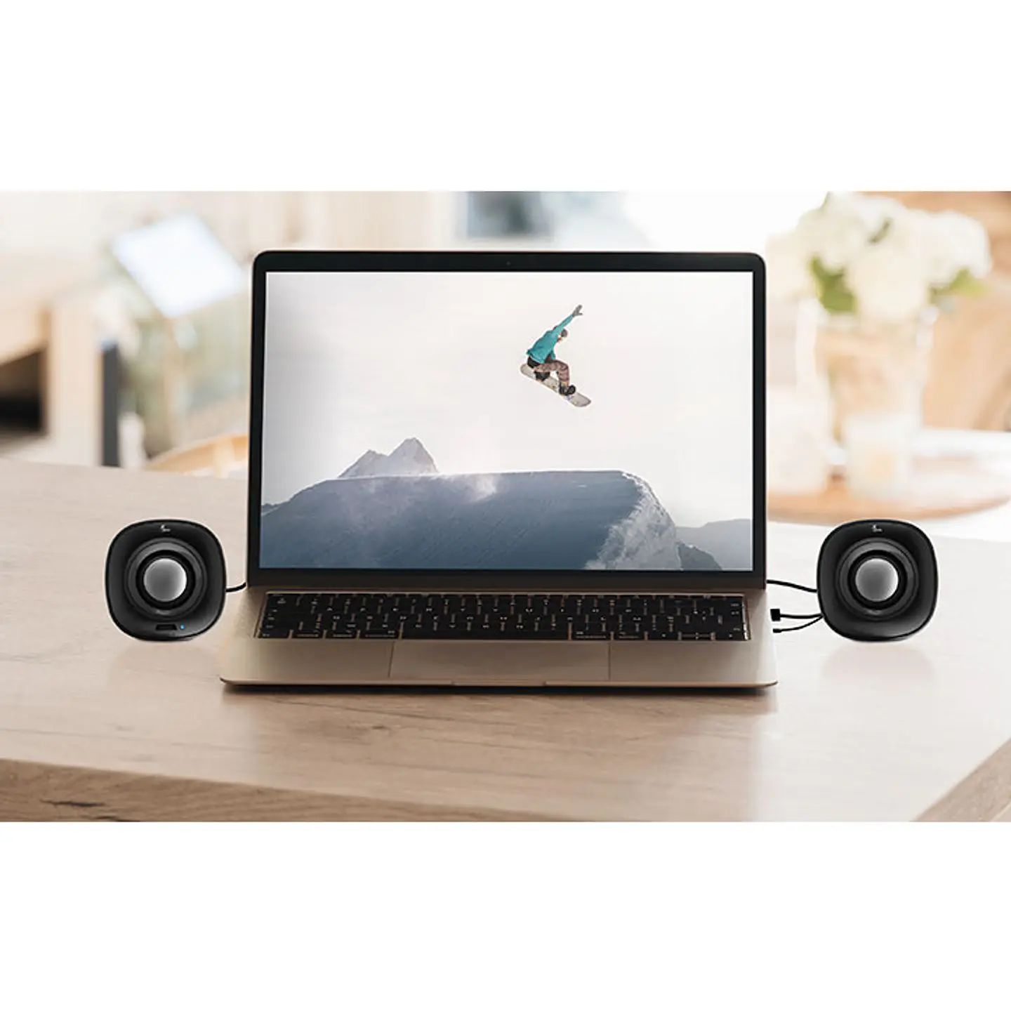 Parlantes Pc Notebook Estereo Multimedia Xtech Azul 3