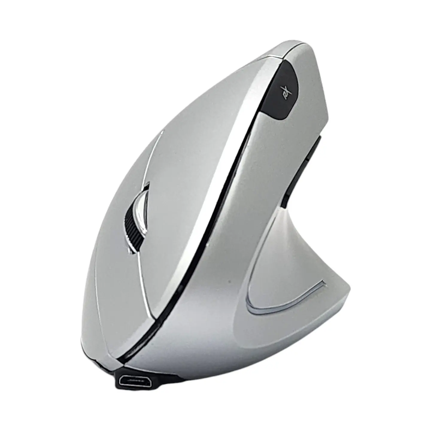 Mouse Vertical Ergonómico Bt Reptile X Gris RX0053 1